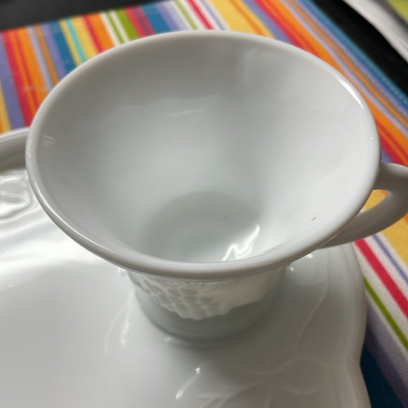 1966 tea plate with tea cup.